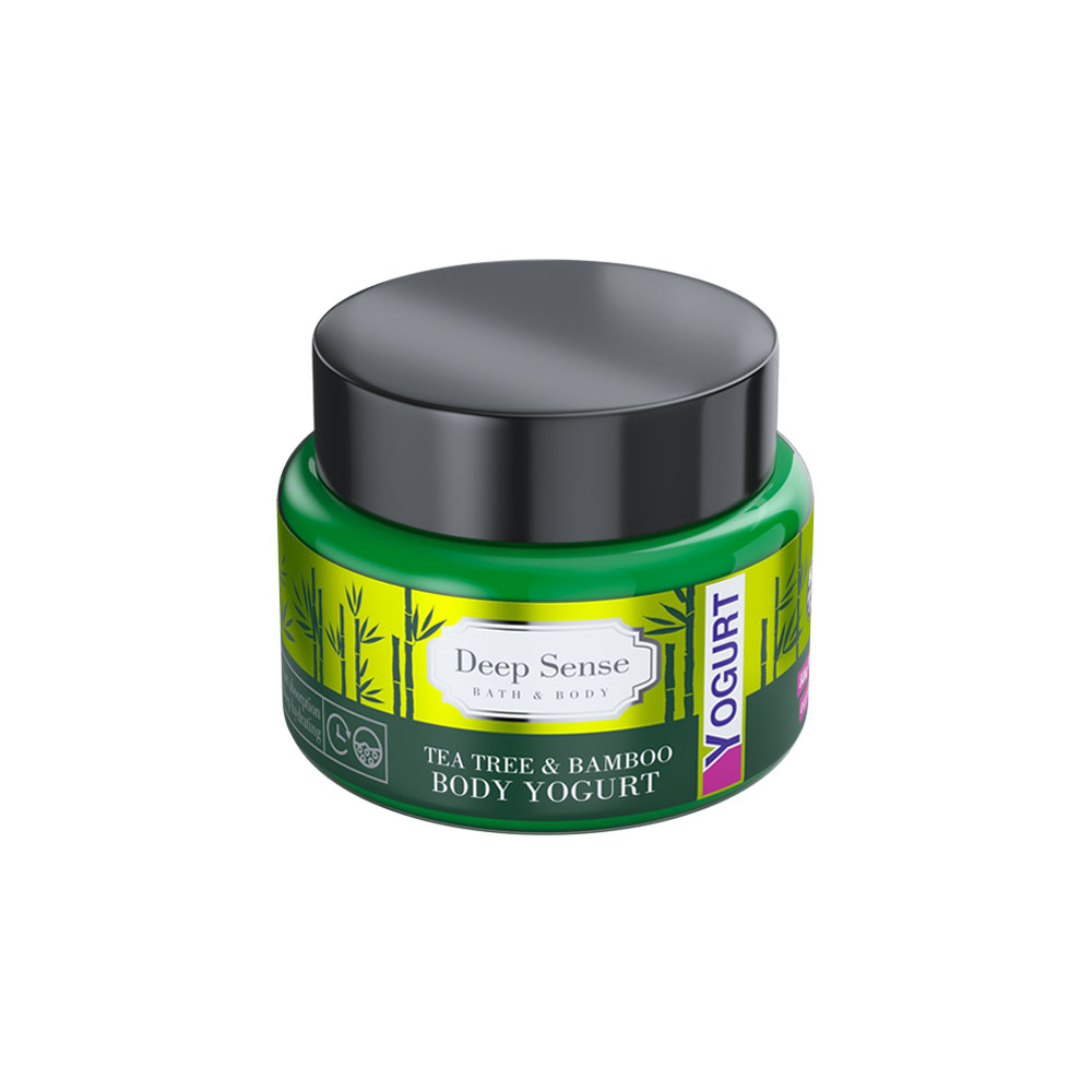 تصویر ماست بدن (ژل کرم آبرسان) دیپ سنس مدل بامبو مناسب پوست چرب و مختلط 250 میل